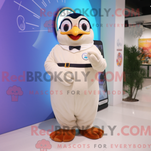 Disfraz de mascota pingüino...