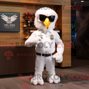 White Eagle-mascottekostuum...