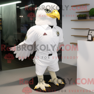White Eagle mascot costume...