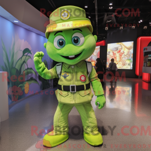 Lime Green Fire Fighter...