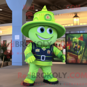 Lime Green Fire Fighter...