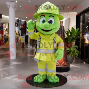 Lime Green Fire Fighter...