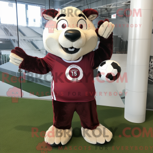 Disfraz de mascota de gol...