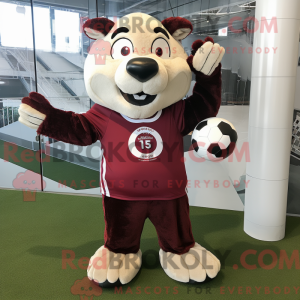 Personaggio mascotte Maroon...