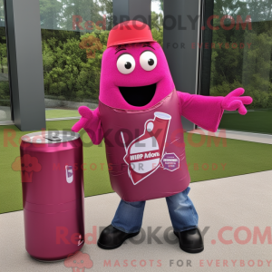 Magenta Soda Can...