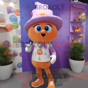 Lavender Apricot mascot...