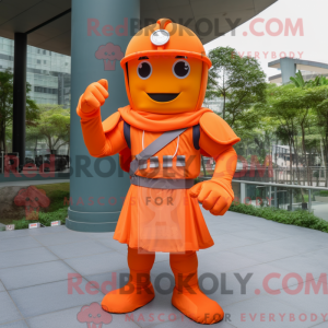 Orange Spartan Soldier...