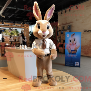 Figura de máscara de coelho...