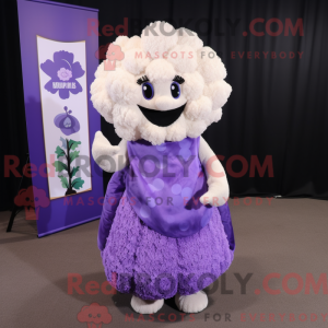 Lavender Cauliflower mascot...