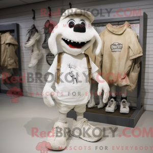 White Graveyard mascot...