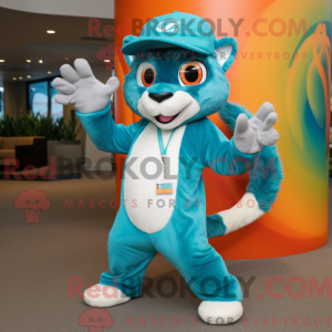 Turkis Weasel maskot...