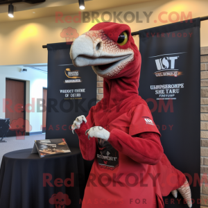 Rood Utahraptor...