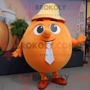 Orange Squash mascot...