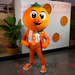 Orange Squash maskot...