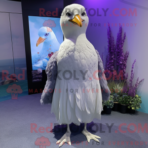 Lavender Seagull mascot...