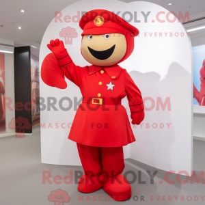 Red Soldier maskot...