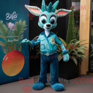 Postava maskota Teal...