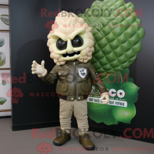 Olive Cauliflower mascot...