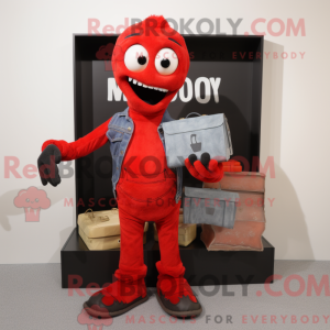Maskottchenkostüm Red...