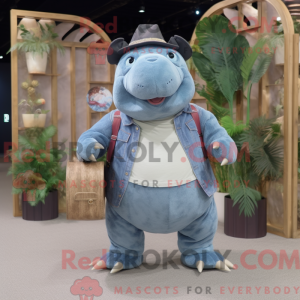 Glyptodon mascot costume...