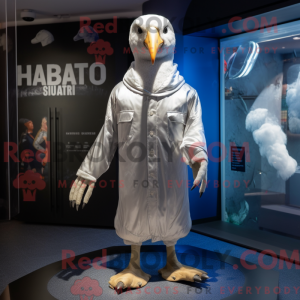 Sølv Albatross maskot...