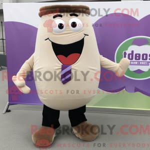 Beige Eggplant mascot...