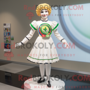 White Irish Dancer mascot...