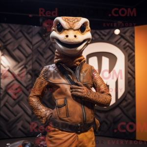 Rust Python-mascottekostuum...