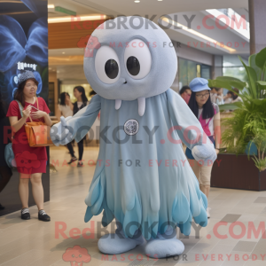 Gray Jellyfish mascot...