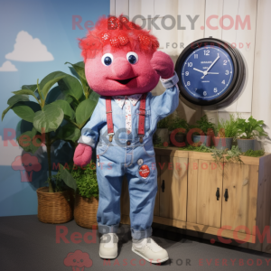 Raspberry mascot costume...
