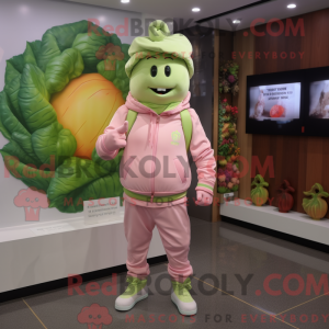 Peach Cabbage mascot...