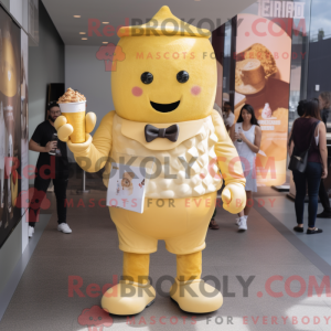 Gold Ice Cream mascot...