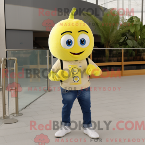 Lemon Yellow Onion mascot...