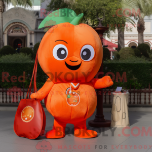 Postava maskota Orange...