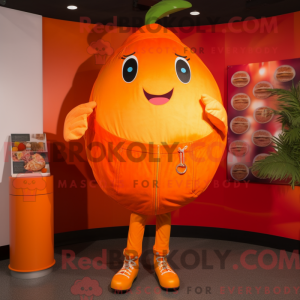 Orange Cherry mascot...
