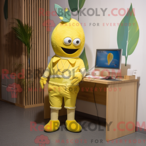 Citrongul Computer maskot...
