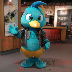 Turquoise Mango mascot...