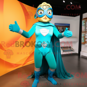 Superheldenmascottekostuum...