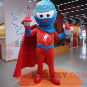 Superheltmaskotdraktfigur...