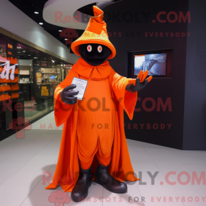 Orangefarbener...