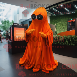 Orange Magician mascot...