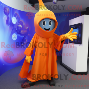 Orange Magician mascot...