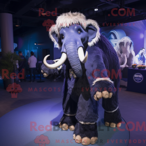 Navy Mammoth maskot kostume...