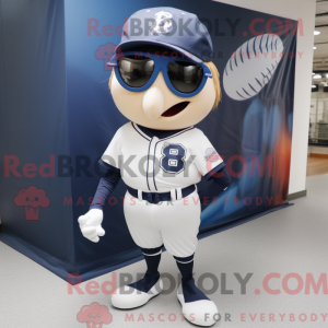 Navy Baseball Ball maskot...