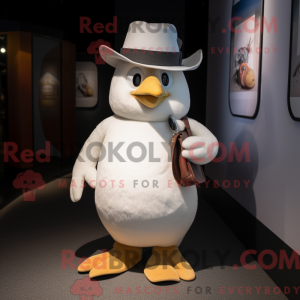Maskottchenkostüm Weißer...