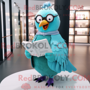 Turquoise Pigeon mascot...