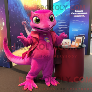 Magenta Geckos máscara de...
