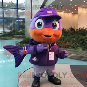 Máscara Lilla Goldfish com...