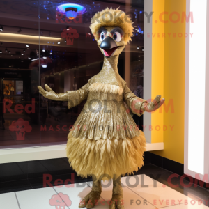 Gull struts maskot drak...