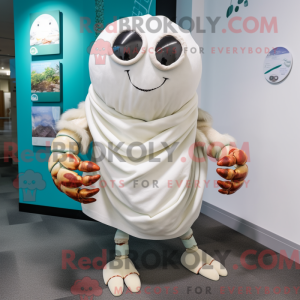 White Hermit Crab mascot...